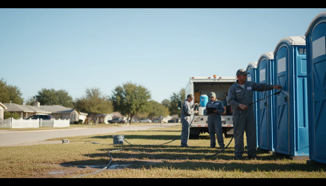 Long-Term Portable Toilet Rental in Newalla, OK near me